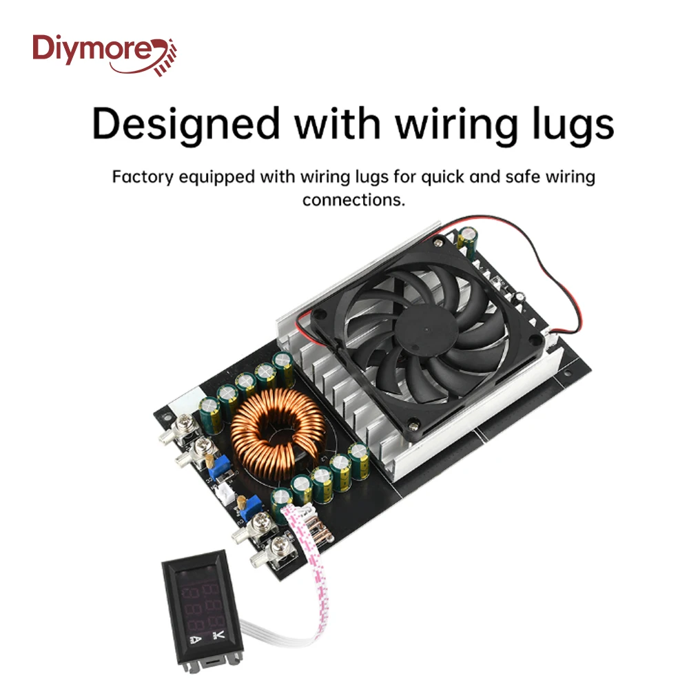 DC-DC Step Down Module 1500W Continuous Adjustable Constant Voltage and Current Module DC 15V-90V to DC 2.5V-72V 1.5-50A