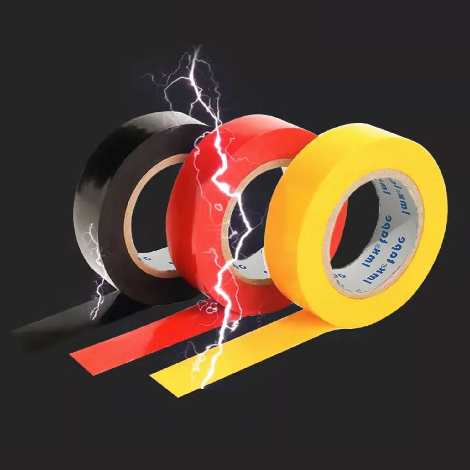 14 M/Roll Color Electrical Tape PVC Wear-resistant Insulating Waterproof Electrical Tape Super Sticky Wire Protection Tape