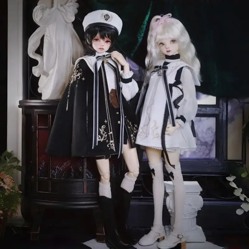 

1/4 Doll's Clothes for Male or Female 45cm Bjd Doll Handsome Magician Cloak Full Set Cute Cool Dress Up Doll Accessories,no Doll