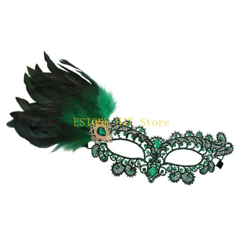 49MF Máscara mascaradas venecianas Máscara disfraz Halloween Máscara Mardi Gras Accesorios disfraces fiesta