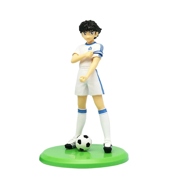 18cm Captain Tsubasa Anime Figure Ozora Tsubasa Action Figures Hyuuga Kojirou/Wakabayashi Genzou Figurine Collection Model Toys