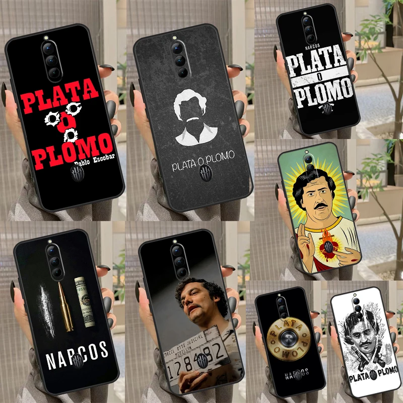 Plata O Plomo Narcos Pablo Escobar Case For Nubia Red Magic 8S Pro Plus RedMagic 8 Pro Plus 6S 7S 6 7 Pro 5S 6R 5G Back Cover