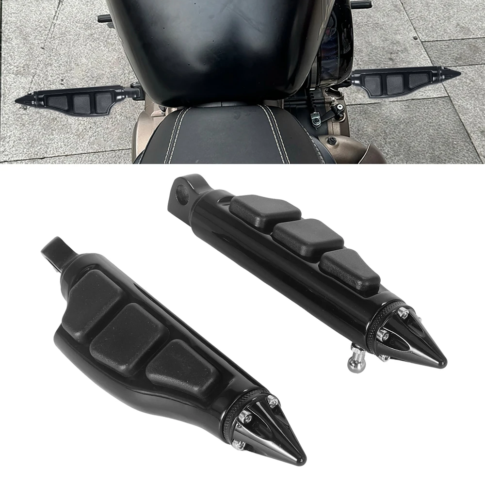 Motorrad CNC Fußrasten Fußstütze Für Harley Sportster Iron XL 883 1200 Touring Custom Dyna Fat Bob Softail Fat Boy Street 750