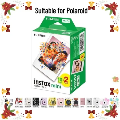Photo paper Suitable for Polaroid paper white edge 3 Inch mini12/11/9/8/7+/25/70/90/Link photos