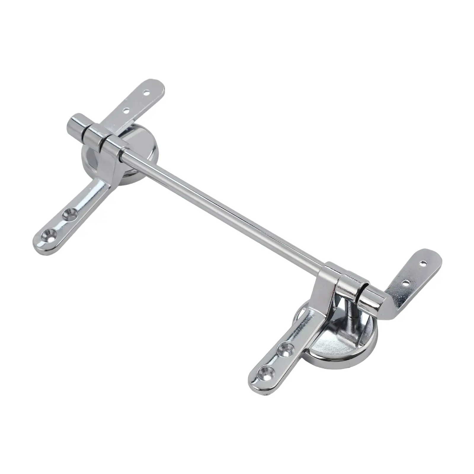 Zinc Alloy Toilet Seat Hinge Set for Standard Toilets Repair Kit Designed for Efficient Installation and Functionality