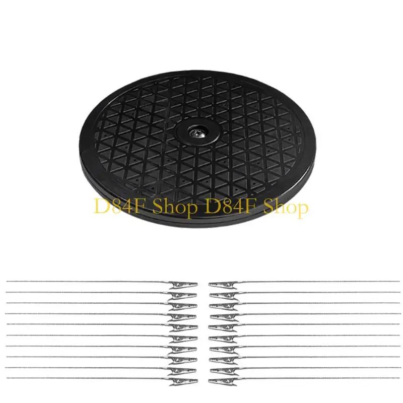 D84F 360 Rotating Platform Stand For Detail workon Miniature Models