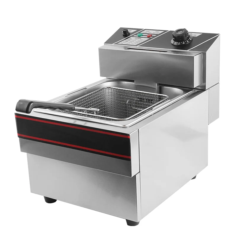 *Commercial Chicken  Grilled Chicken Basket Corn Dog Electric Fryer