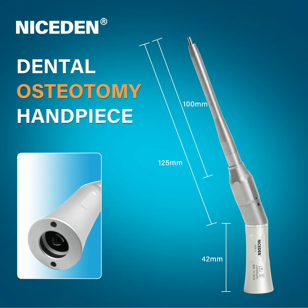 FX Series Micro Surgery Handpieces den tal Straight Nose 20 Angle Handpiece Clinical Accessories Non-Optic