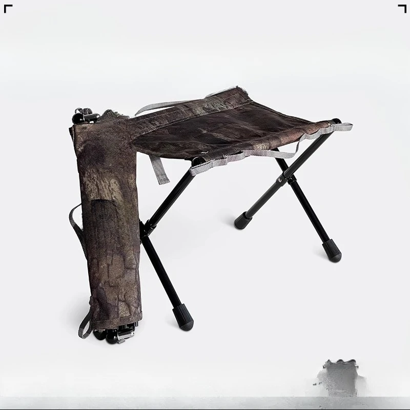 

Aluminum Alloy Outdoor Camping Tactical Folding Storage Bench Chair Maza