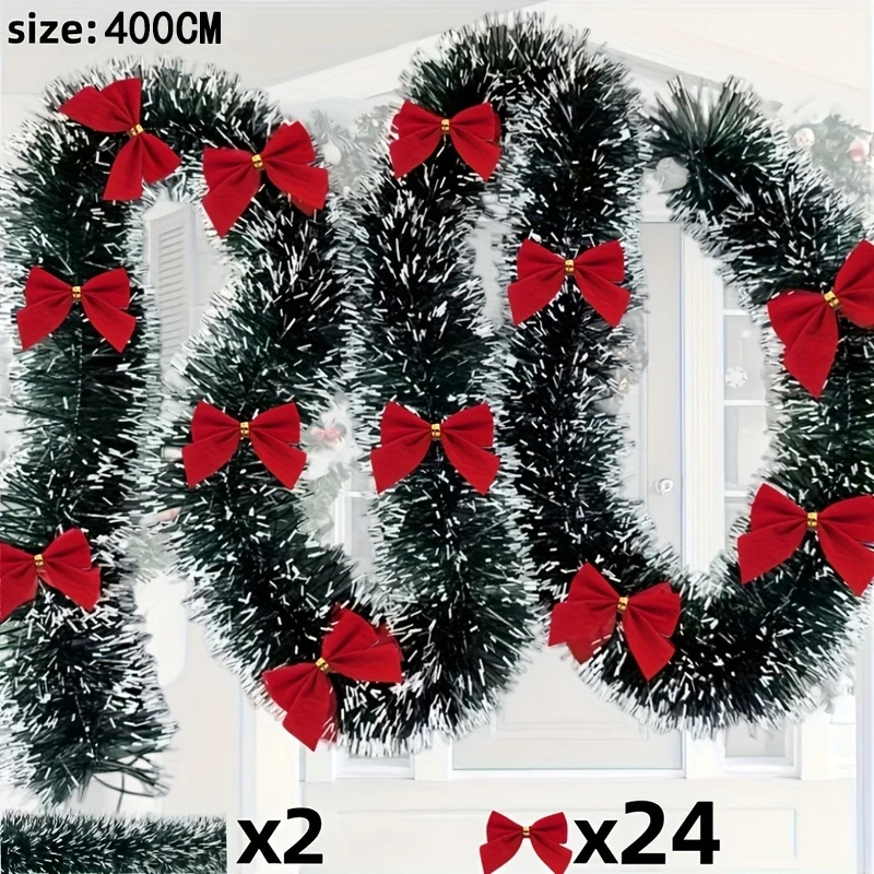 Guirlande de guirlandes de Noë - Tinsel Garland Decoration avis et prix
