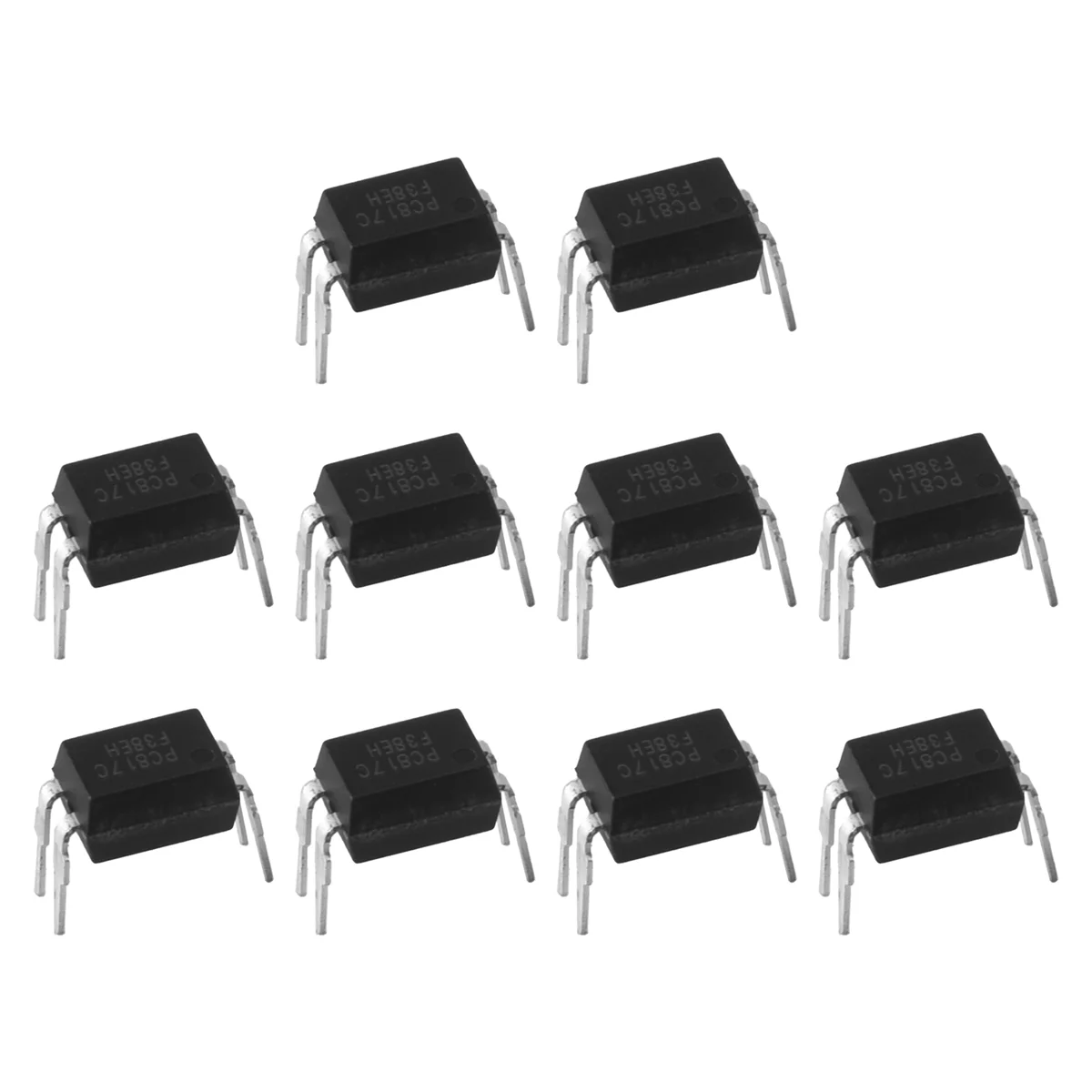 SLQZT 10 pezzi scheda PCB foro passante PC817C PC817 EL817 817C accoppiatore ottico DIP-4