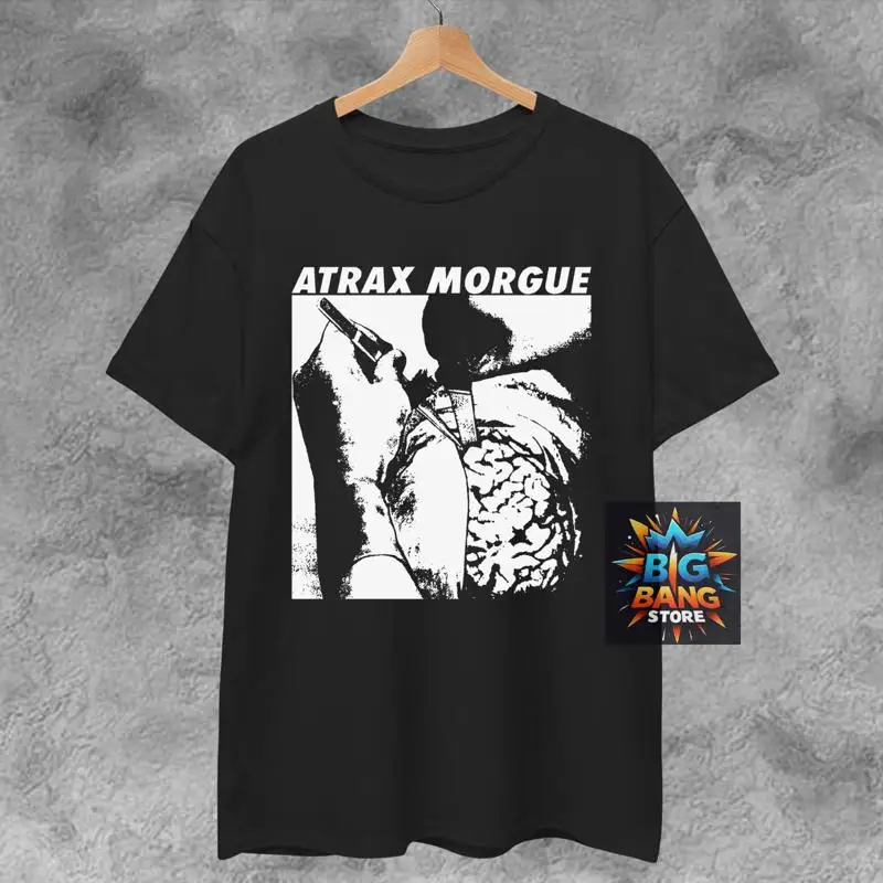 ATRAX MORGUE T Shirt Whitehouse wolf eyes prurient noise industrial coil merzbow