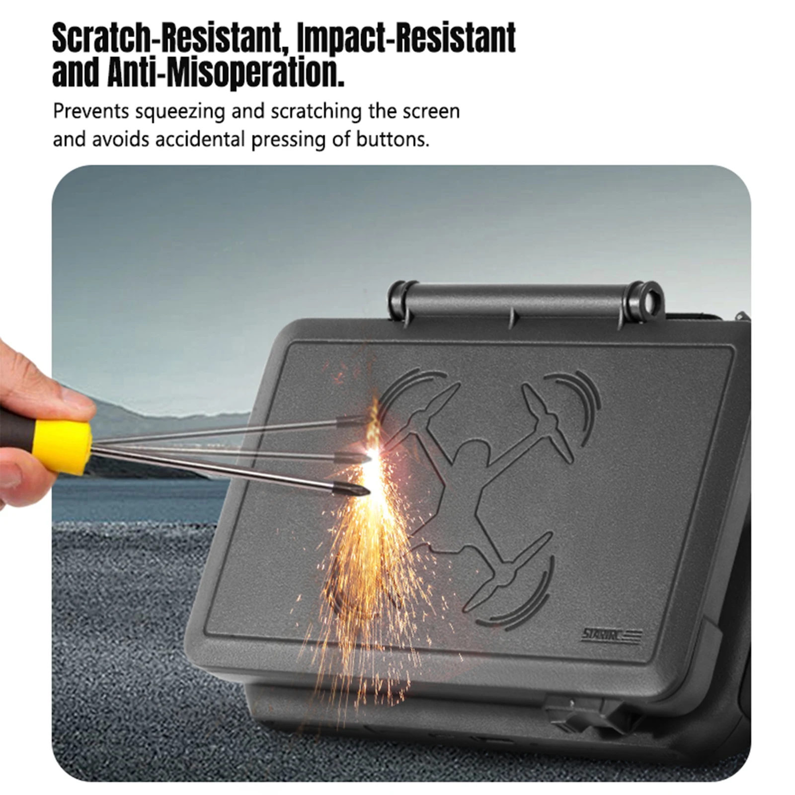 Sonnenschutz-Displayschutzfolie für DJI Mavic 4 Pro RC Pro 2, Fernbedienung, Sonnenschutz, Abdeckung, Drohne, Sonnenhaube, Schutzabdeckung