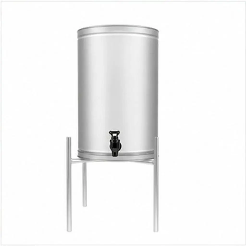 Premium Iron Beverage Stand Multi Functional Dispenser Holder for Water Dispenser Teapot Kettle Display Stand Home Bar Decor