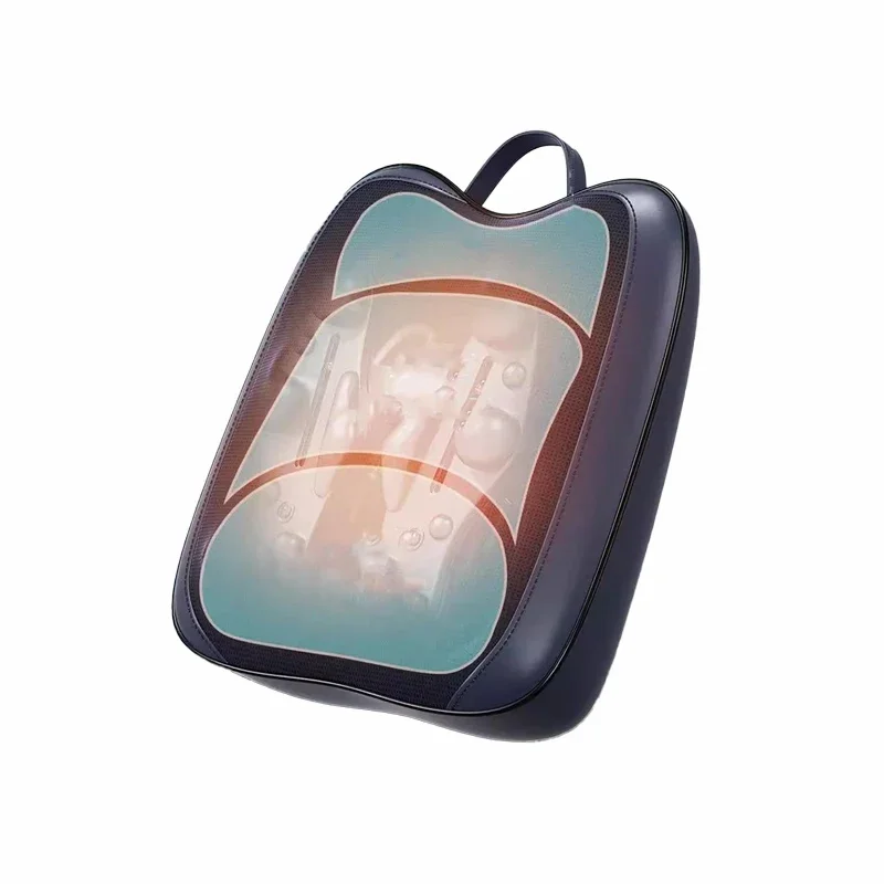 حار بيع مقعد التدليك مصنع شياتسو الرقبة الظهر مدلك الجسم الاهتزاز تدليك وسادة مع التدفئة