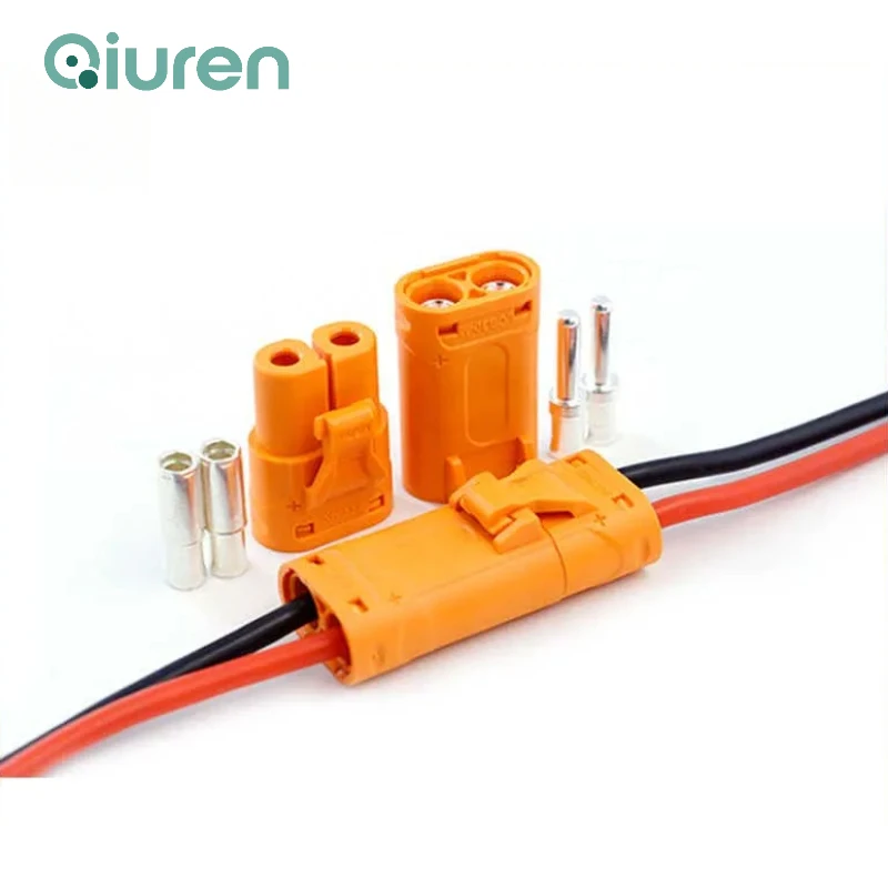 Amass LCB30-M/F 20cm 12AWG 14AWG High current copper silver crimped XT60 lithium battery DC plug