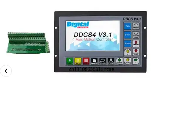 

For DDCS Expert 3/4/5 Axis Offline Controller 1mhz G Code Supports Closed-loop Stepper/atc To Replace DDCS V3.1+flywheel Mpg