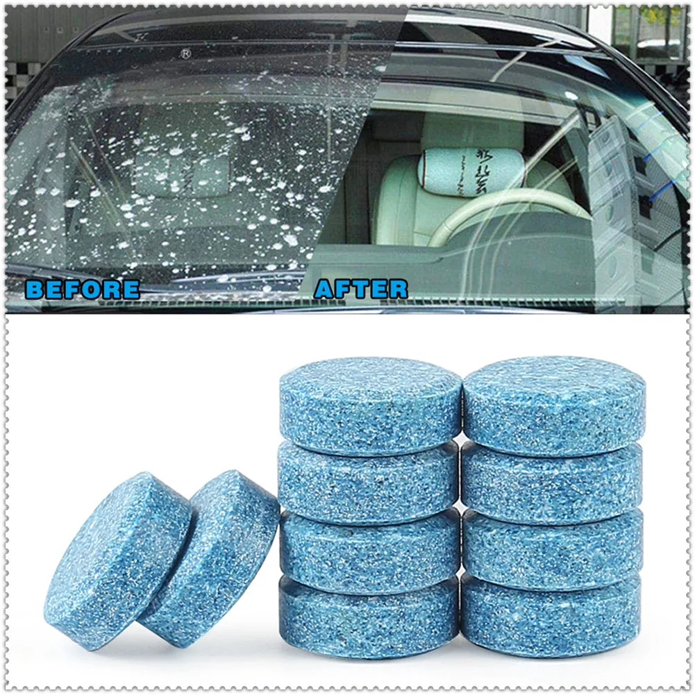 10pcs Car Solid Cleaner Effervescent Tablets Spray for BMW Z3 M3 Convertible Mini 318ic 318ti 2002 - 2009