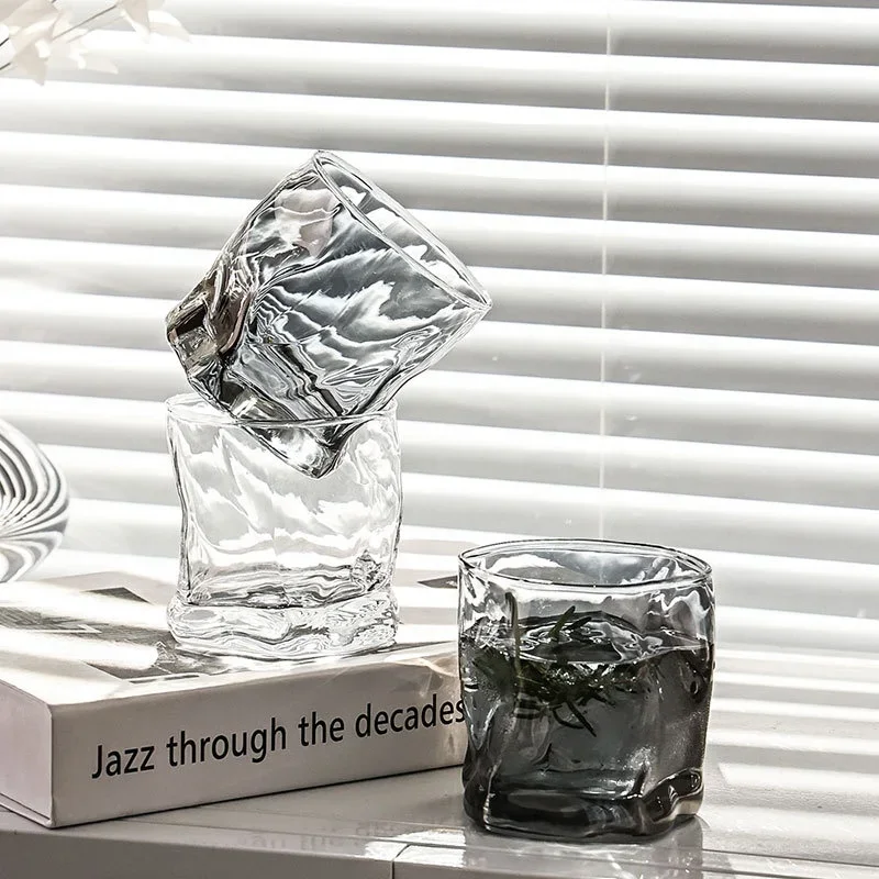 New Water Drop Delivery Silver Bear Glass Cold Kettle With Faucet Large Capacity Bucket Water Cup Set Household Fruit Tea Bevera
