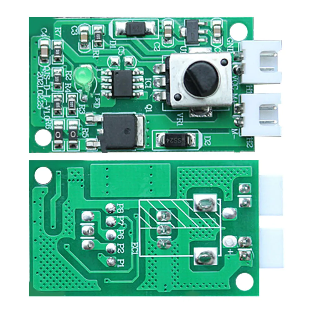 PWM DC Motor Speed Controller Module DC7-12V Adjustable Speed PWM Electronic Governor Controller Regulation Switch 10A