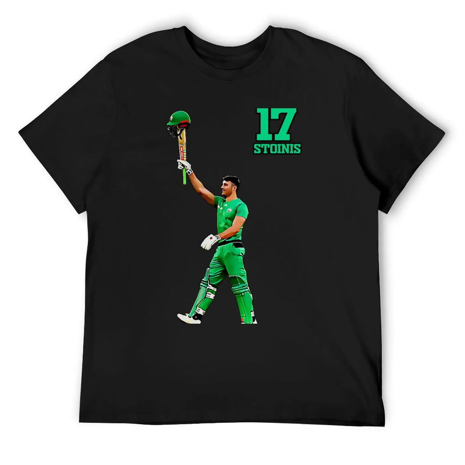 Marcus Stoinis-Australian Cricket Player-T20 All Rounder T-Shirt cute tops men workout shirt