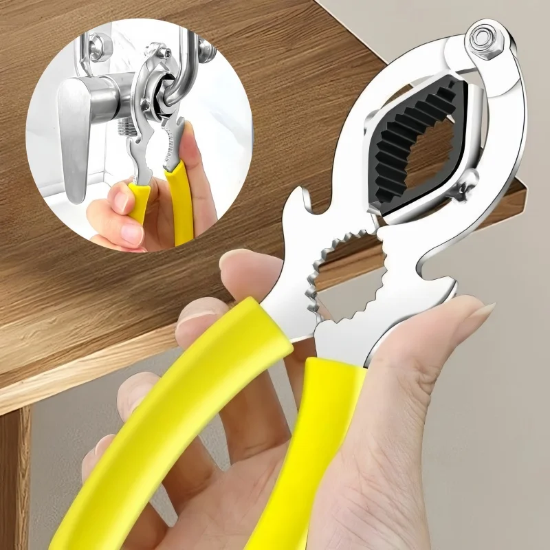 

Professional Faucet Aerator Wrench Adjustable Universal Bathroom Sink Spray Bubbler Spanner Repair Plumbing Installation