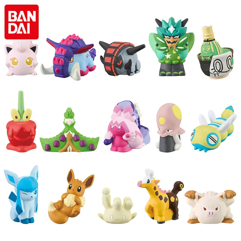 

Bandai Genuine CANDY TOY Pokemon Anime Figure Scream Tail Great Tusk Iron Treads Action Figure Toys for Boys Girls Kids Gift