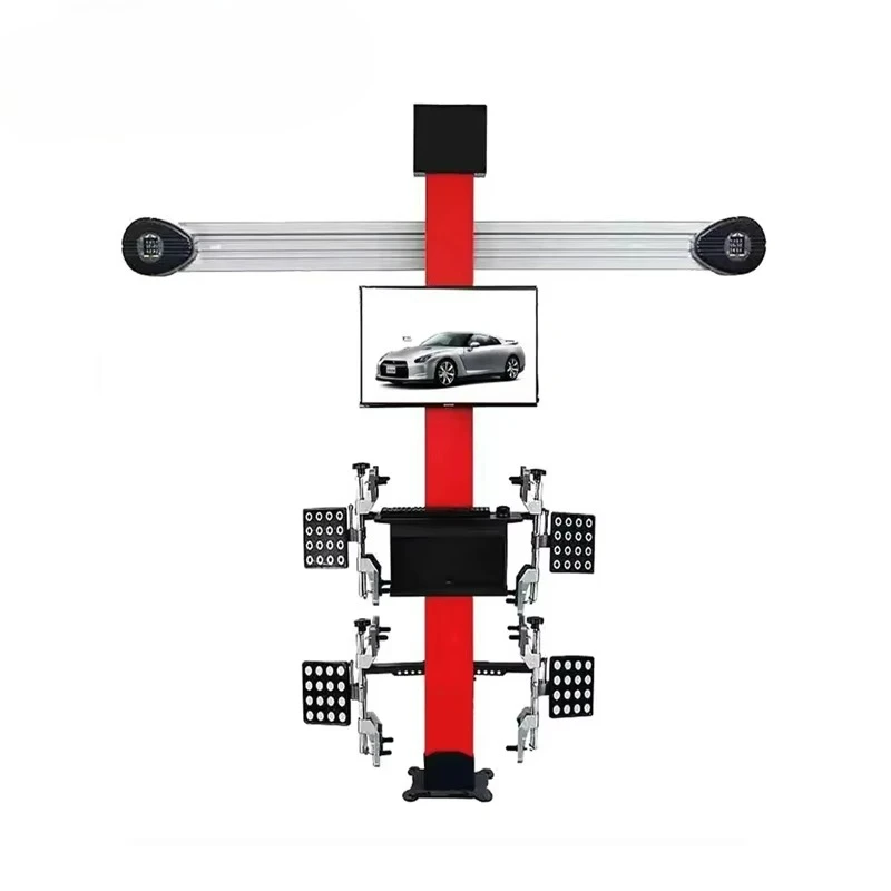 ZT-6 Mobile Automatic Computerized Manual Four Positioning 3D Wheel Alignment Machine 220V/110V/380V Power Wheel