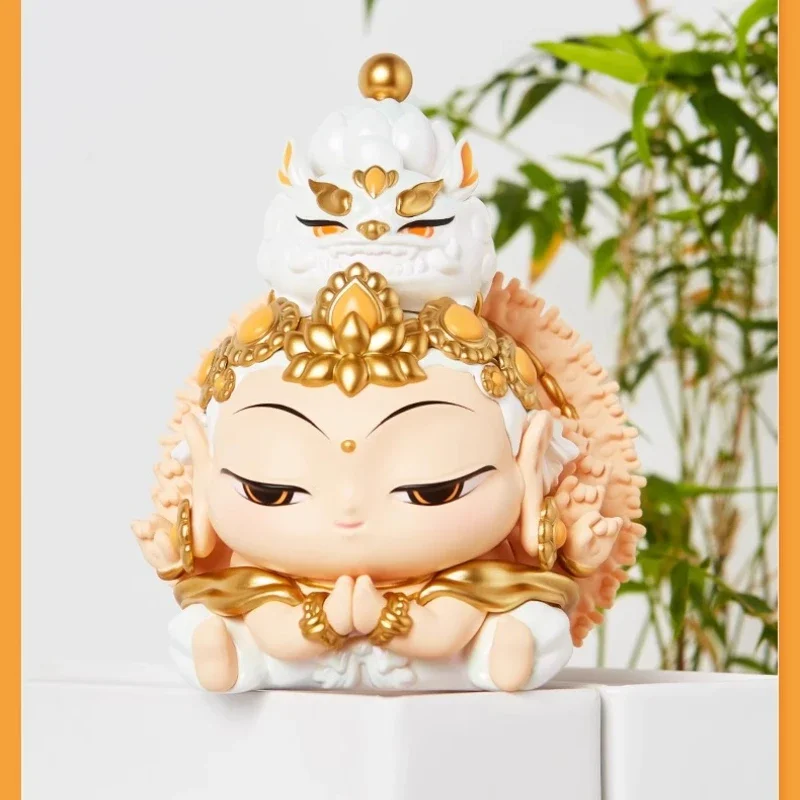 Fufutietie Huigen Serie Dunhuang Stijl Anime Figuur Kawaii Model Caixa Surpresa Misteriosa Kawaii Poppen Voor Meisjes Speelgoed