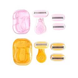 Women's 5-layer manual hair removal knife General private armpit leg hair shaving knife