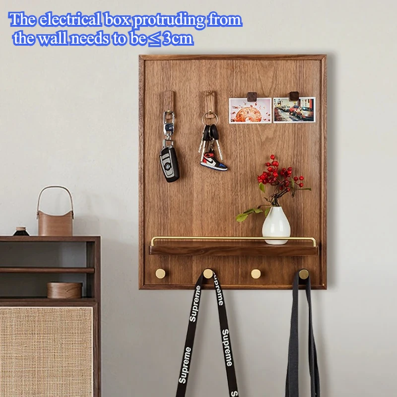 Electrical meter box cover, aesthetic concealment storage shelf, distribution box hanging item decorative picture frame