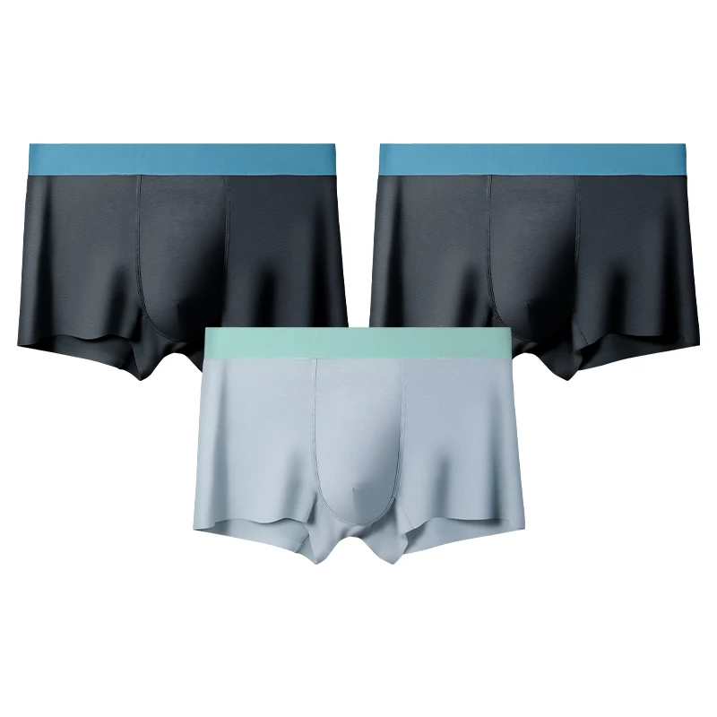 

5 шт. антибактериальных мужских трусов, тонкие, летние, удобные и дышащие. Мужские боксеры, подходящие для мужчин