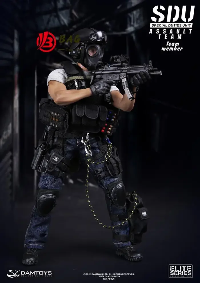 1/6 Action Figures Model DAMTOYS DAM78026 SDU(Special Duties Unit) ASSAULT TEAM  in stock