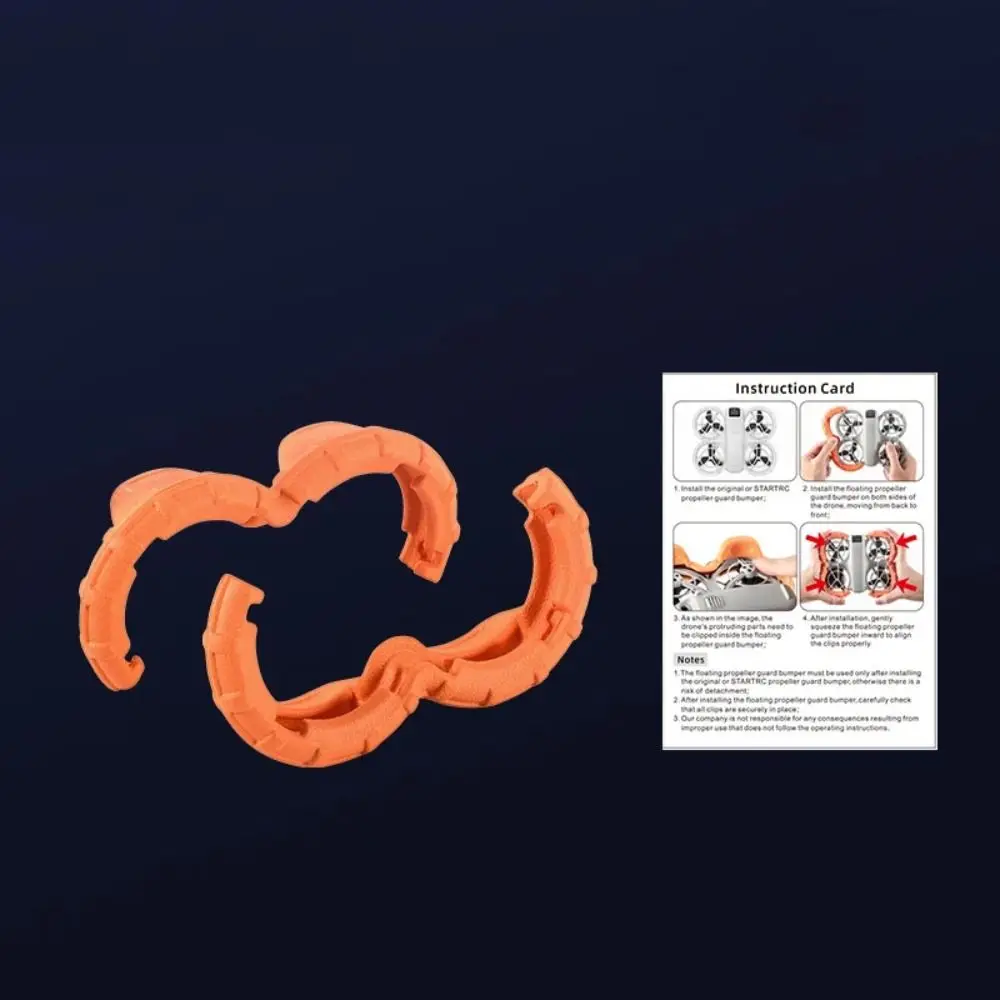 EVA Propeller Guard Cover Anti-Collision Ring Protective Drone Parts Floating Protector Portable Safety Propeller Guard Bumper