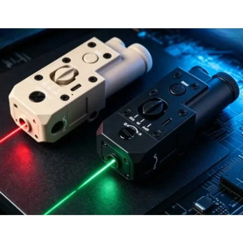 Low Weight CQBL Nylon Red Green Positioning Aimer Adjustable Controllable Under Mount Outdoor Hobby Accessory