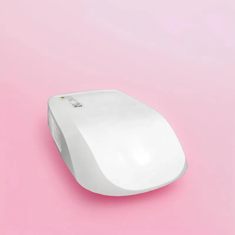 مكيف هواء رائع Gree R32 RV Caravan 110 فولت 15000Btu عاكس تلقائي رفيع يعمل بالتيار المتردد على السطح مع مؤقت للتخييم RV #4