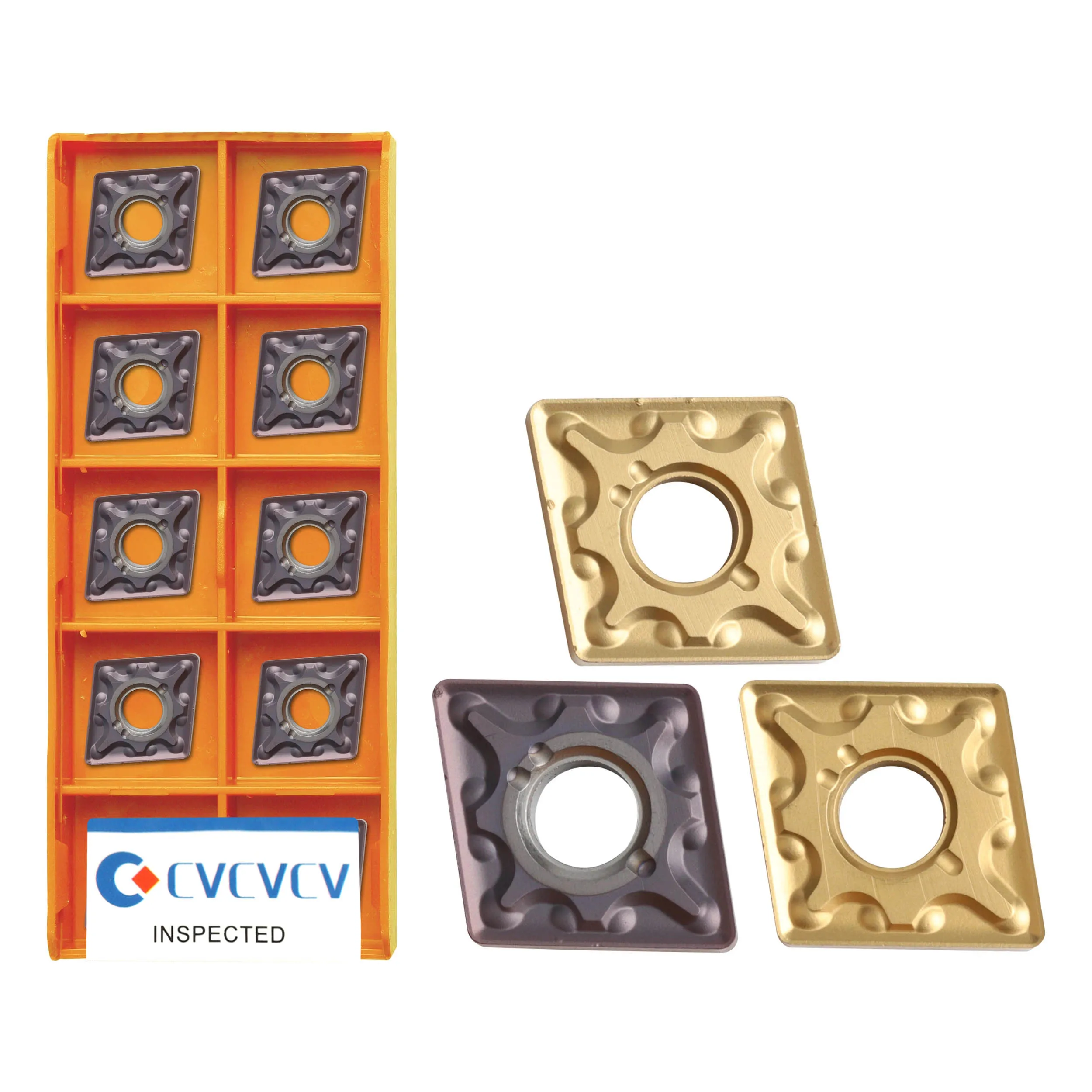 CNMG120404 CNMG120408-MA UE6020 US735 VP15TF CNC Lathe Machining Cut Turning Tools Carbide Insert Durable Good Processing Effect