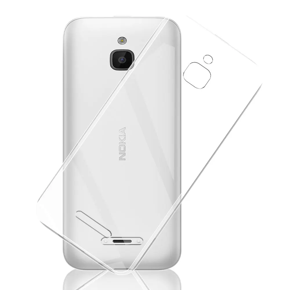 For Nokia 6300 Case 2.4 inch Clear Silicone Soft TPU Cover For Nokia 6300 Funda For Nokia 6300 Transparent Nokia6300 Coque