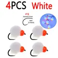 4 piezas blancas