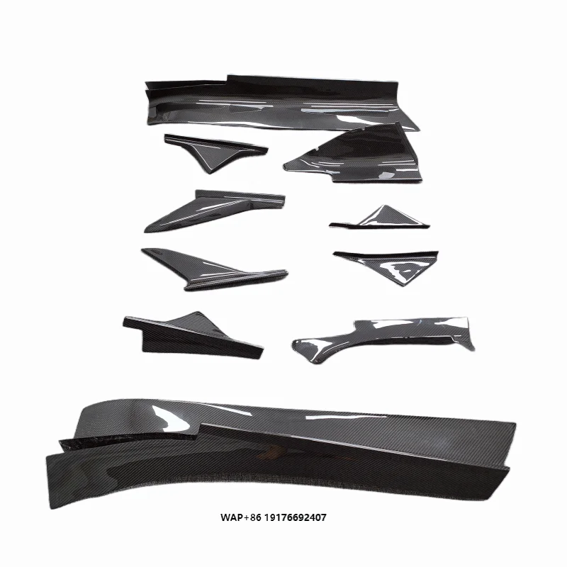 

OD Style Carbon Fiber Body Kit with Ten Piece Side Skirts for MC20 Side Shovel Body Kit