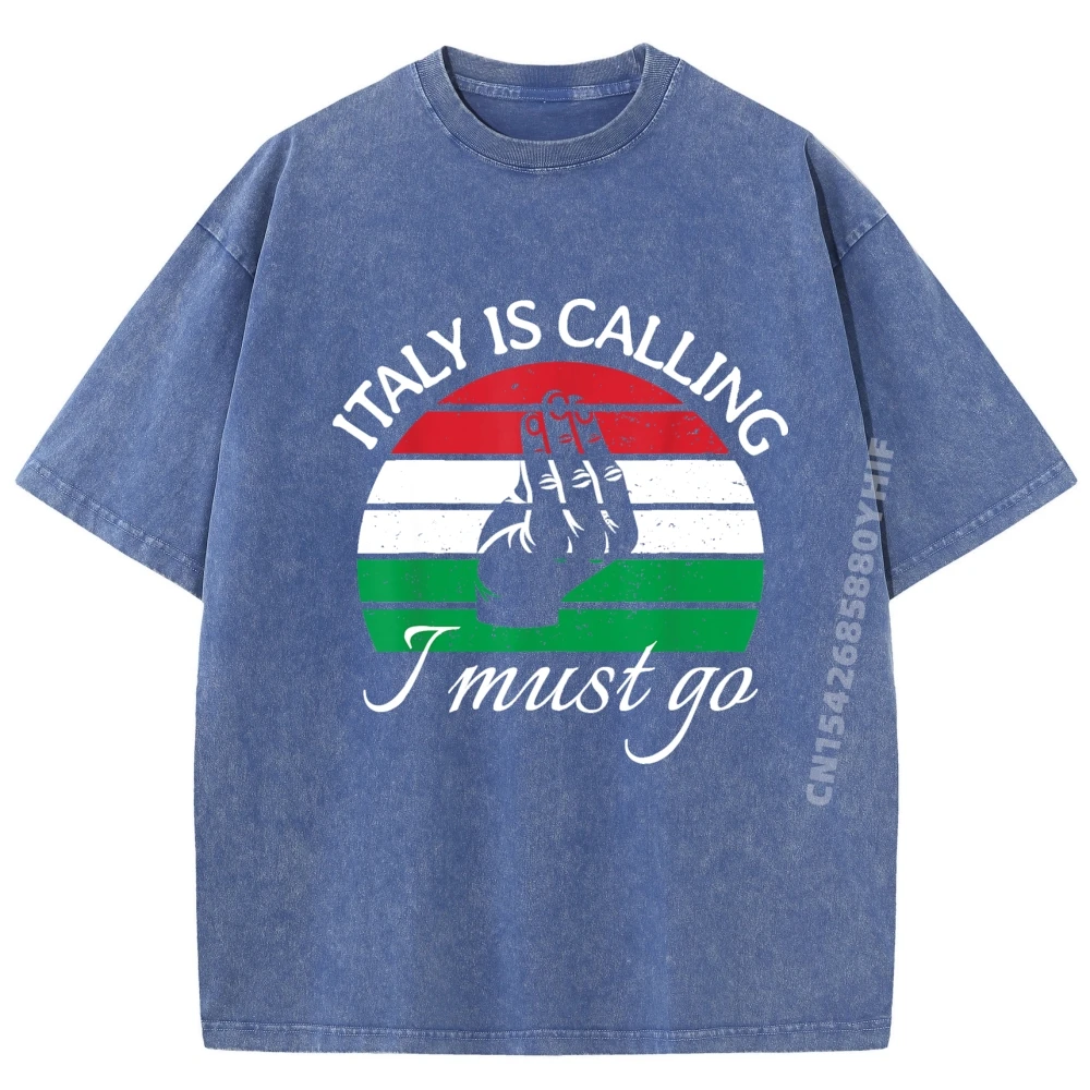 إيطاليا تدعو يجب أن أذهب زيارة إيطاليا عطلة الملابس عالية الجودة المتضخم الملابس الإبداعية غسلها #3