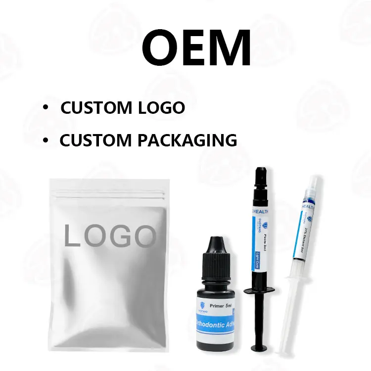 10pcs Professional Dentals Teeth Starter DIY Nano Hybrid Light Cure Resin Composite Adhesive Etching Gel Jewelry Tooth Gem Kits