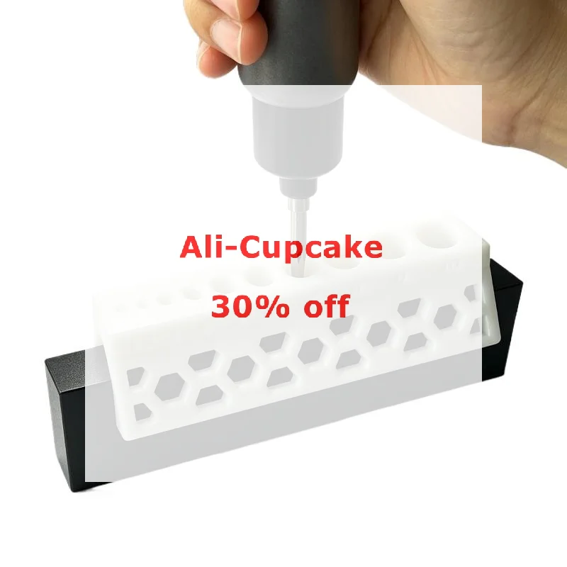 1Pcs 15mm 10-Hole Drill Bit Guide Firmly Fixed Non-Slip Drill Bit Holder Accurate Drilling Auxiliary Drill Bit PVC Pipe
