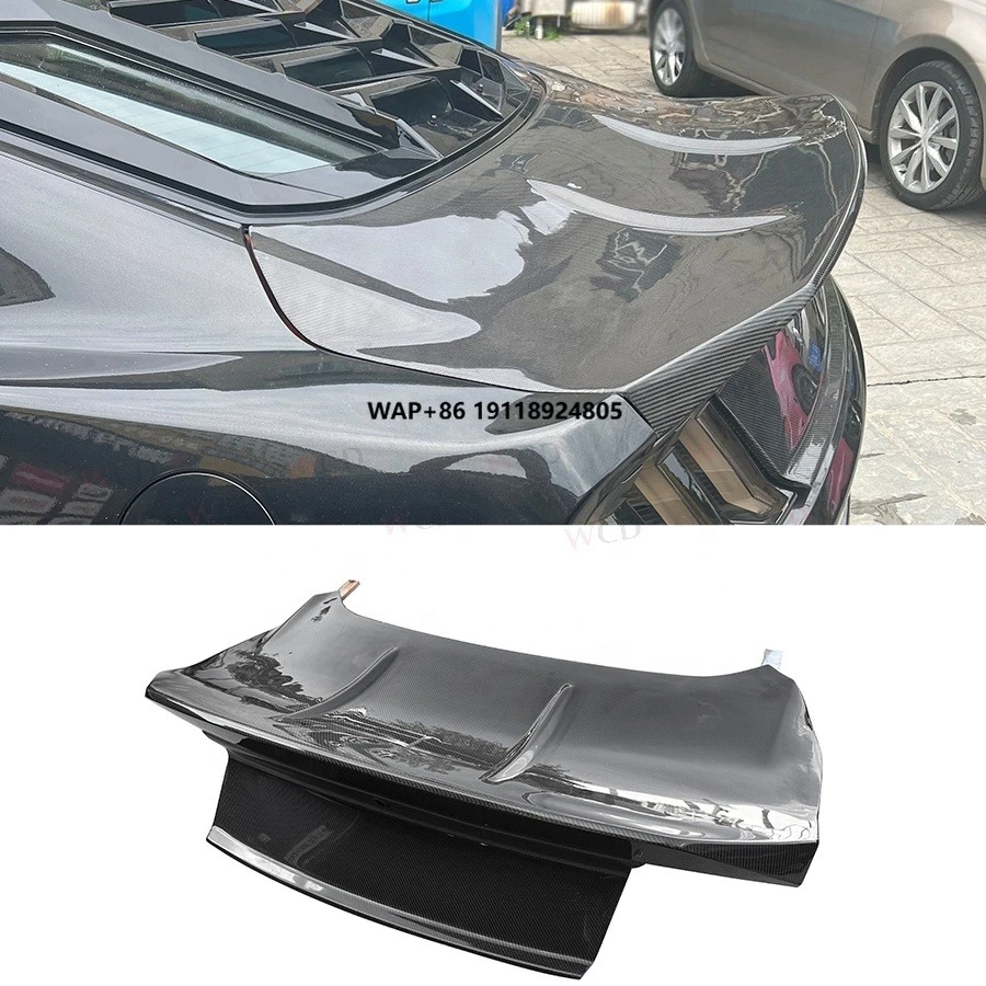 

Carbon Fiber Rear Trunk for Mustang 2015-2018 WCDG Style Carbon Rear Ducktail Boot Trunk Lid