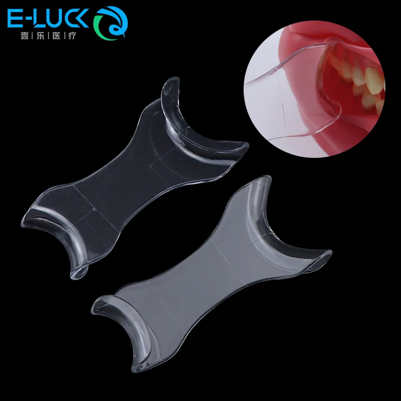 

2pcs Dental Mouth Opener Intraoral Tooth Cheek Retractor Spreader Lip Double-headed T-Shape Intraoral