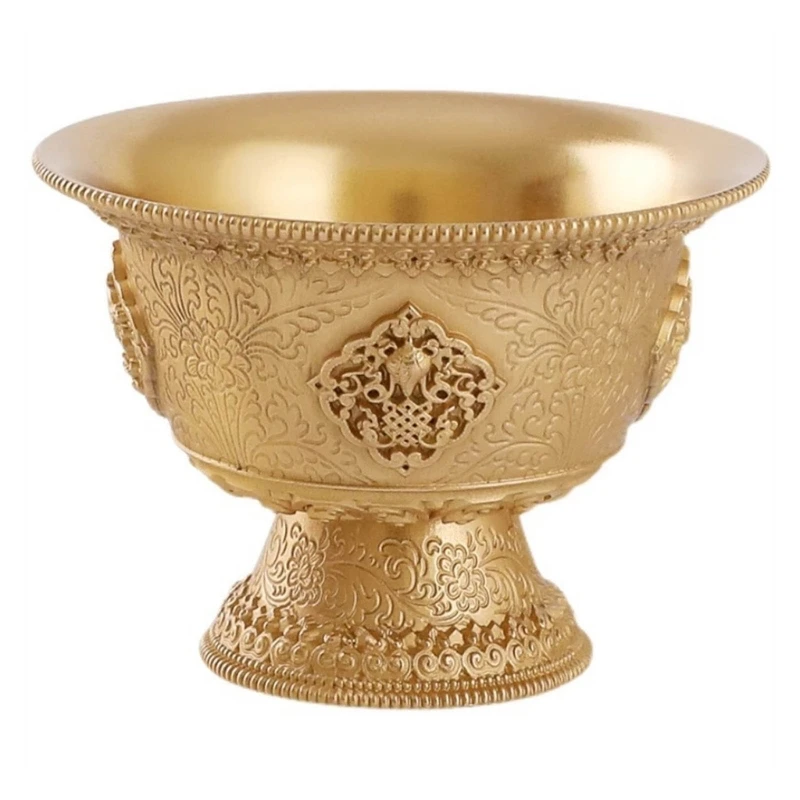 Traditional Brass Offering Cup for Religious Ceremonies and Home Decors Simple and Respectful Designs Brass Cup Dropship