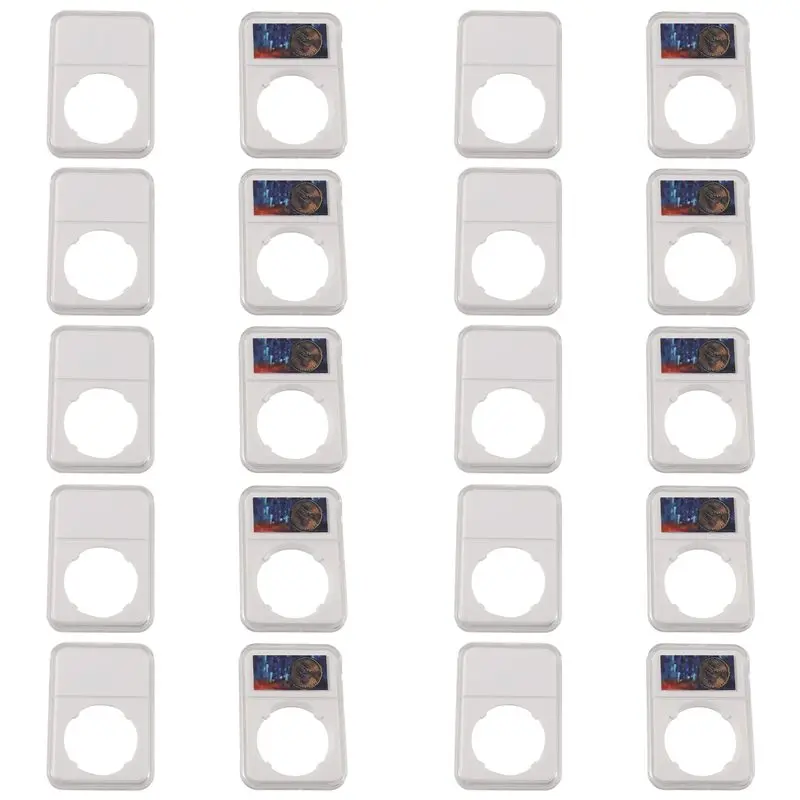 N96R Bitcoin Collector's Box 10Pcs Miniature Bitcoin Collector's Box Bitcoin (BTC) Display Box