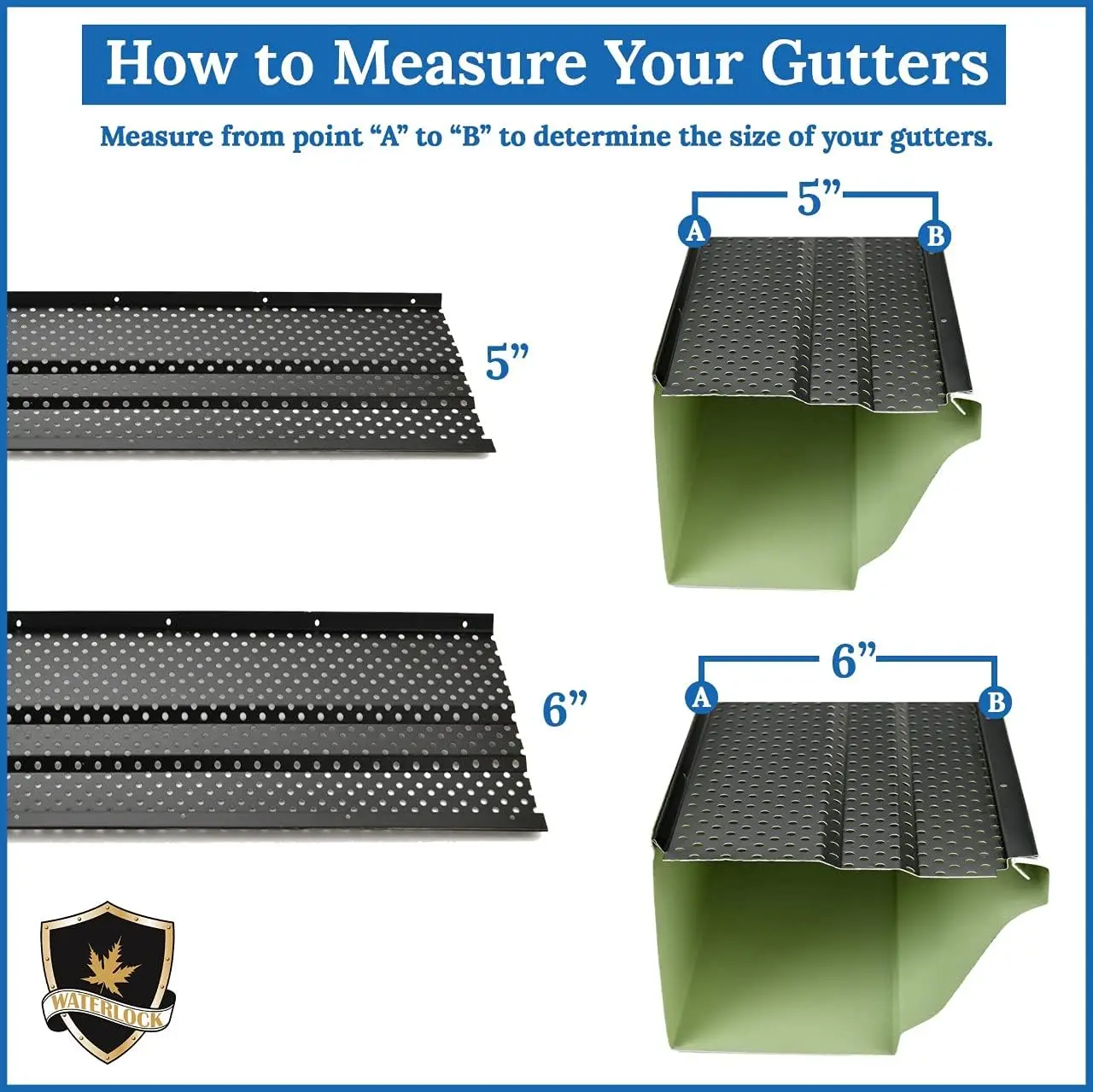 5" Gutter Guards Leaf Protection Domestic Aluminum Gutter Covers 5 Inch (200 Feet Mill Finish) Easy To Install