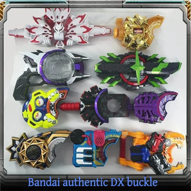 In Stock Bandai Kamen Rider Geats Dx KM2 Raise Buckle Beat Fever Slot Monster Nine Tailed Fox Ninja For Adult Collection