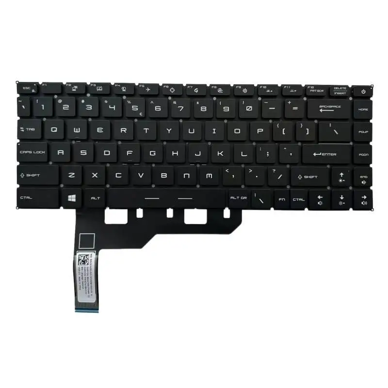 

US RGB Backlit Keyboard for MSI GS66 Stealth 10sfs 10SGS GP66 MS 1542 Gaming Keyboard Colorful Backlight